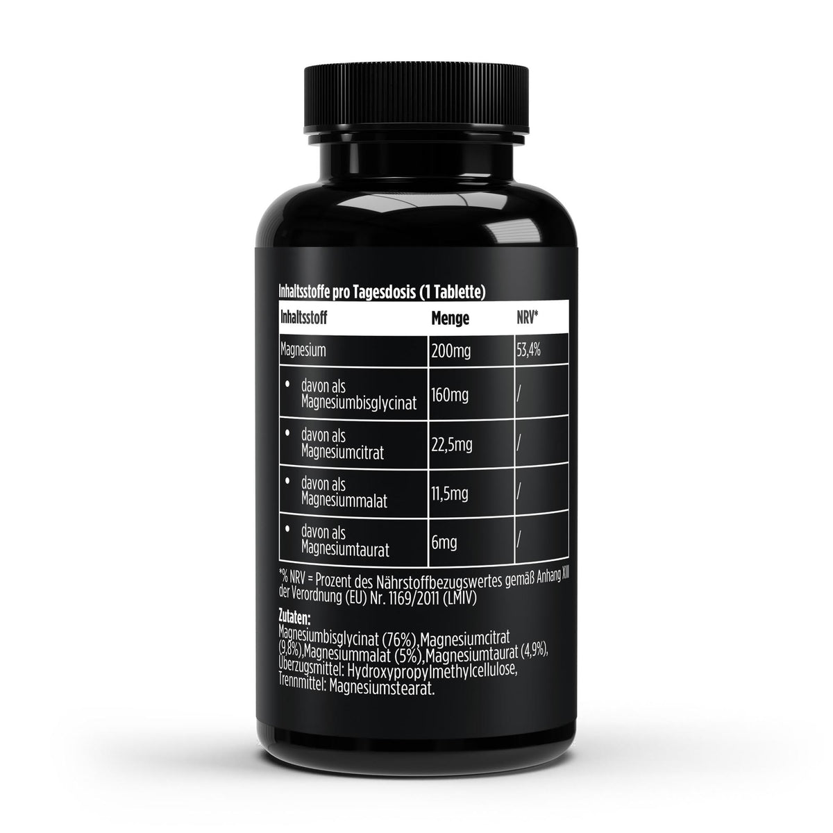 Magnesium 4-fold complex - 60 vegan tablets